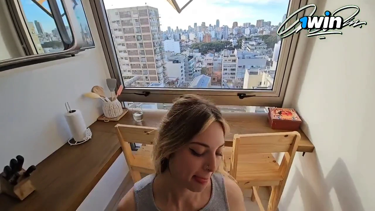 A big ass blonde appears in my room and gives me hardcore POV sex. porn video