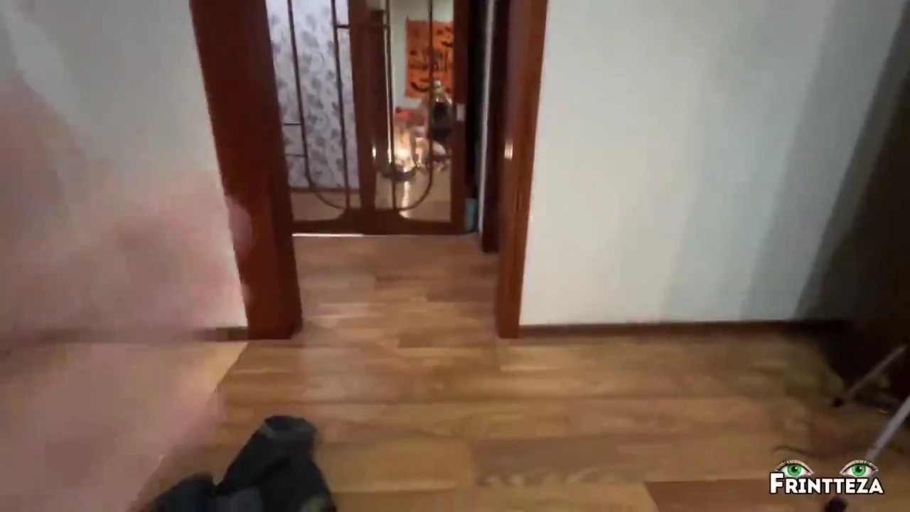 Stepson’s Halloween gift to his beautiful brunette stepmother? A facial. porn video